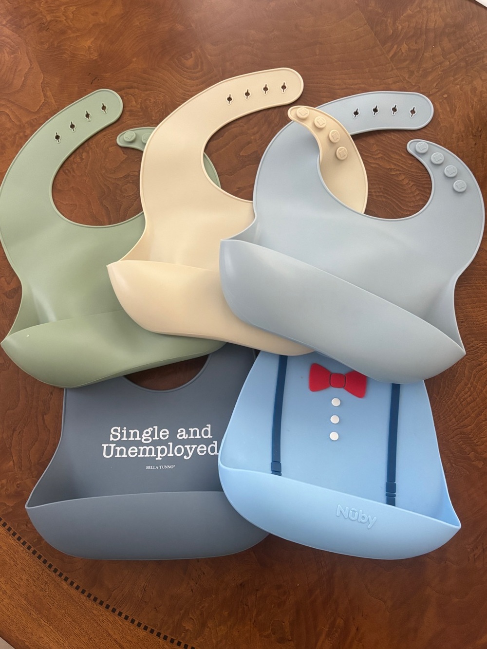 Silicone toddler bibs